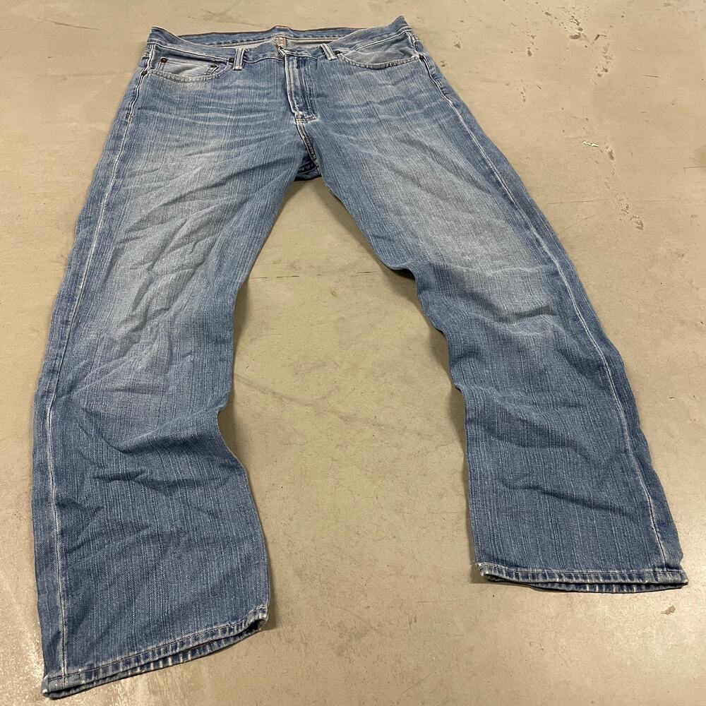 Y2K faded loose fit polo Ralph Lauren Jeans 34x30